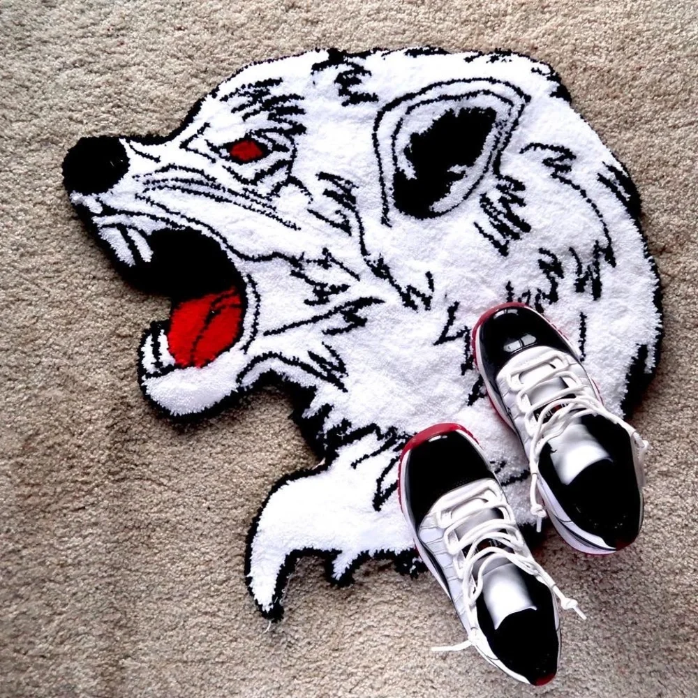 Lone Wolf Rug